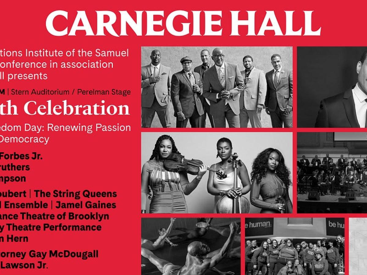 Juneteenth 2023 at Carnegie Hall