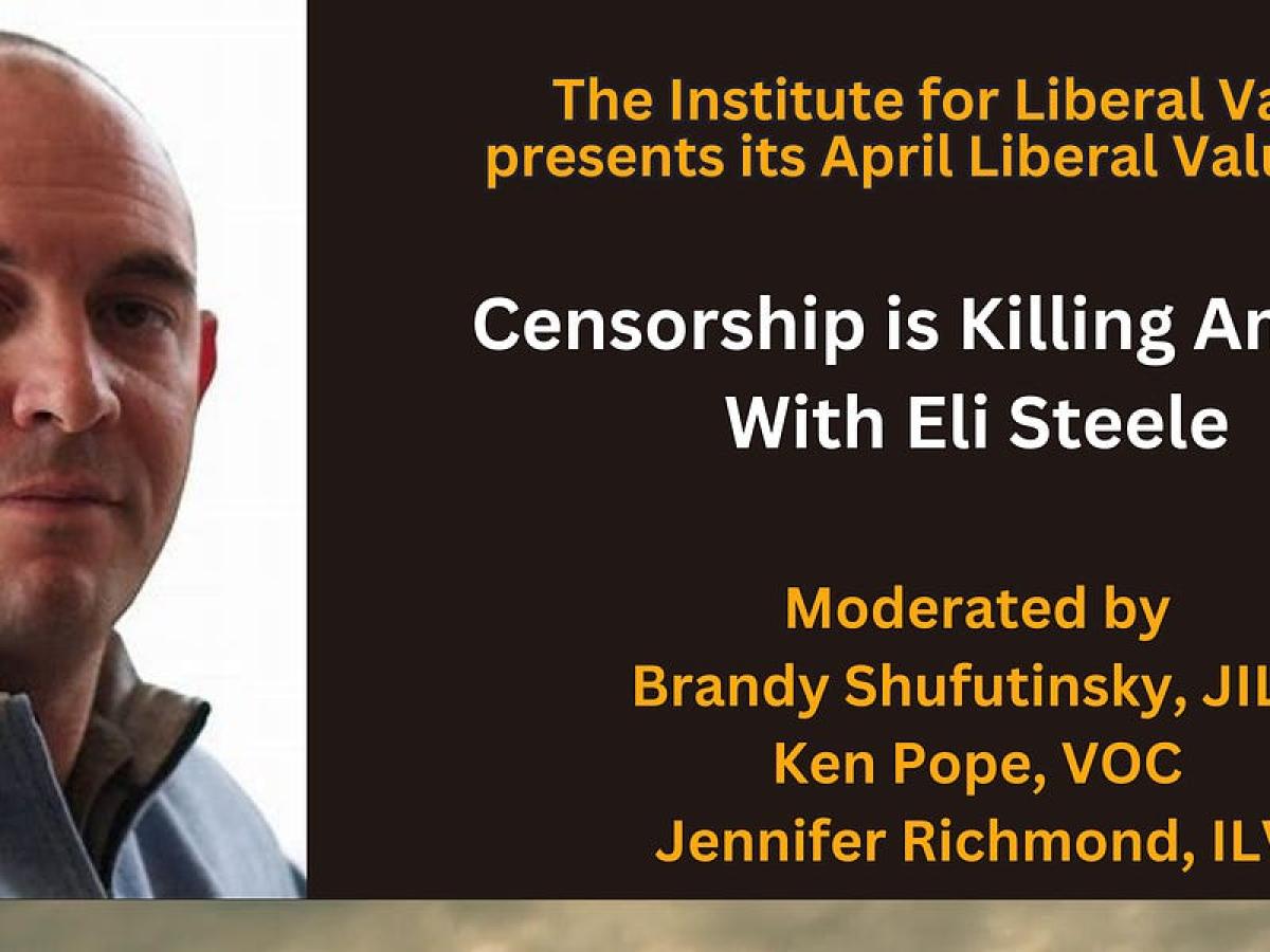 EVENT: Eli Steele on Killing America